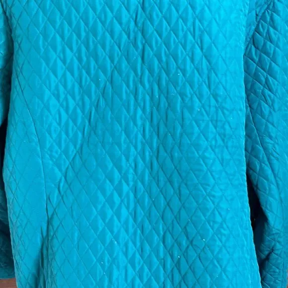 Briggs Of New York Retro Diamond Stitch Quilted Lightweight Jacket Plus Size 3X - Picture 8 of 16